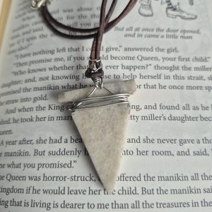 Stone Arrowhead Necklace