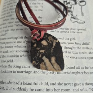 Fossil Slice Necklace