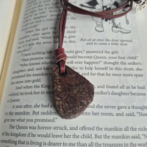 Granite Slice Necklace