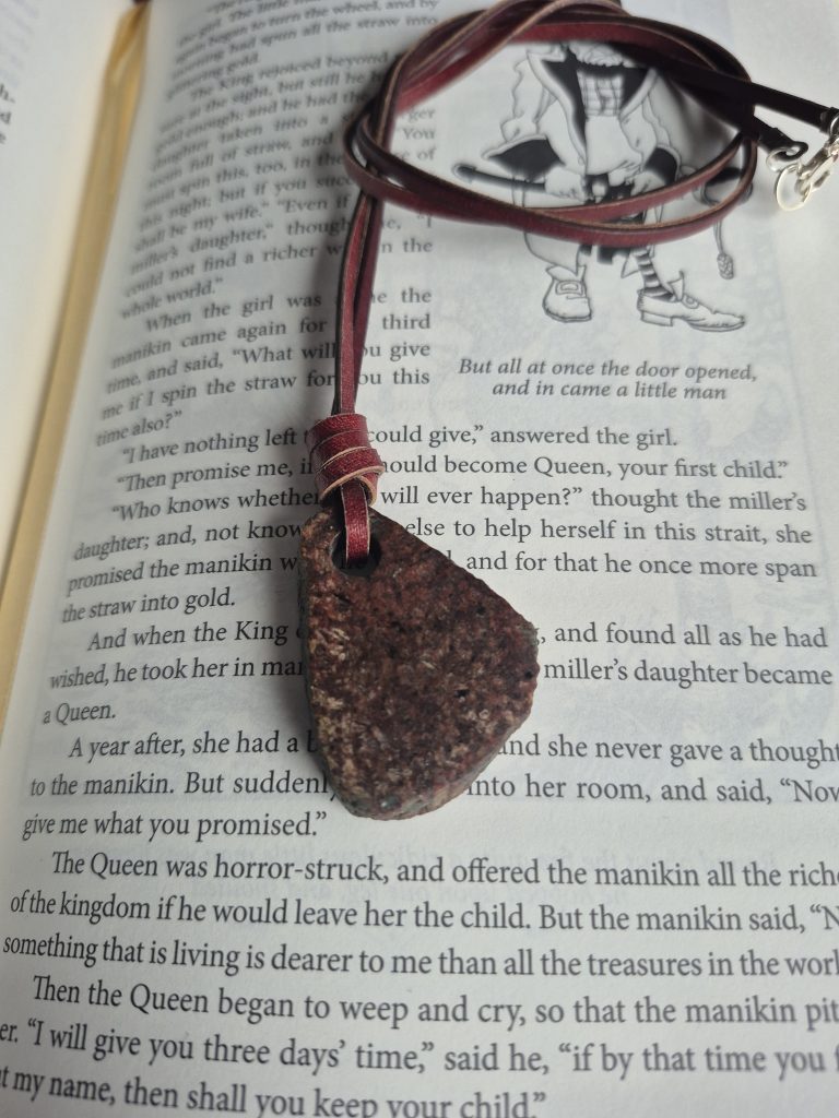 Granite Slice Necklace