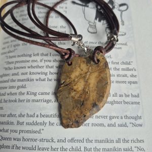 Chert Slice Necklace