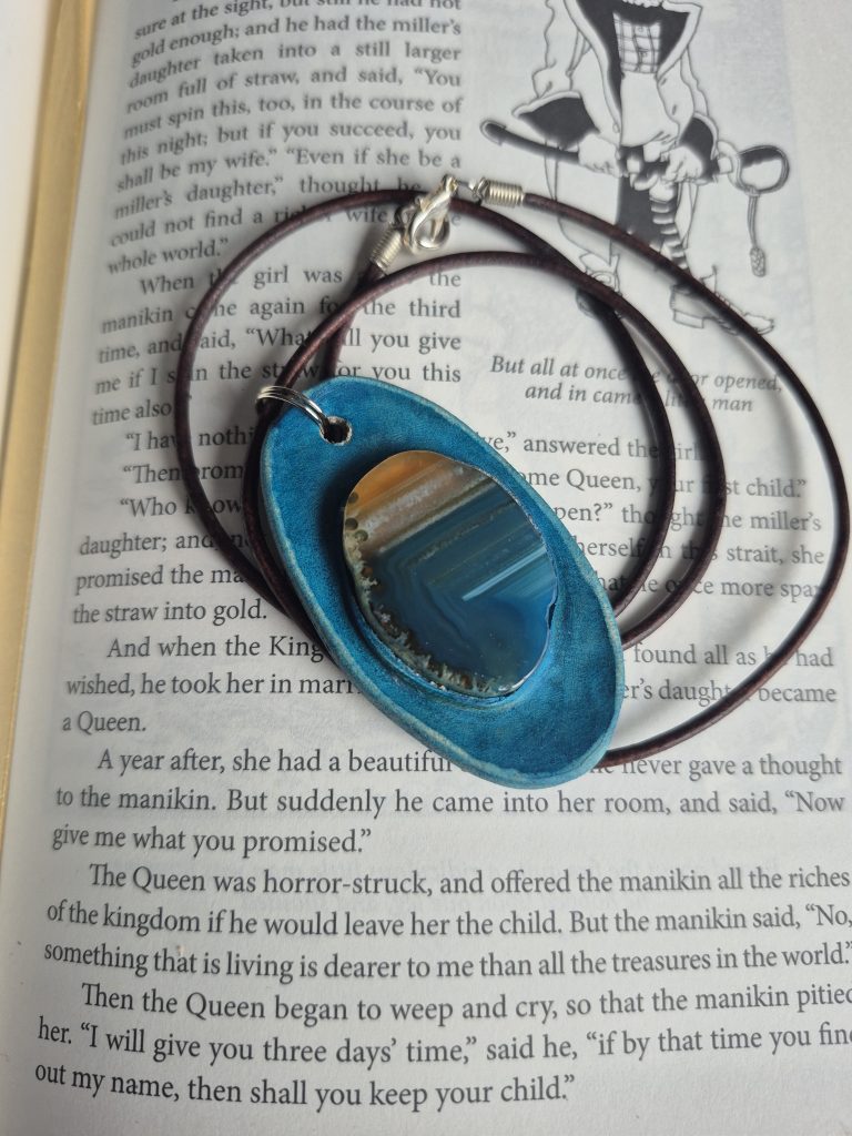 Agate Slice Necklace