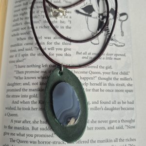 Agate Slice Necklace