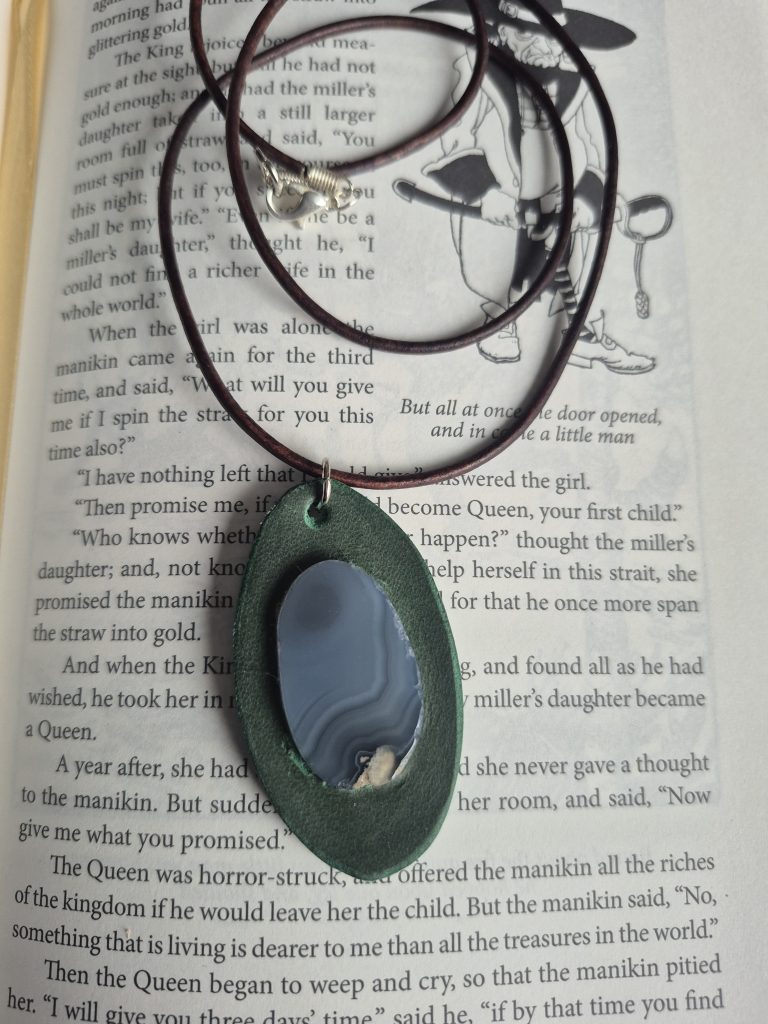 Agate Slice Necklace